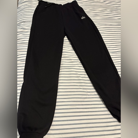 Alo Accolade Sweatpants in black size M - Picture 4 of 10